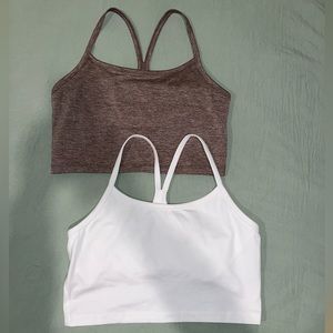 AERIE OFFLINE Longline Racerback sports-bra Large (pack of 2)